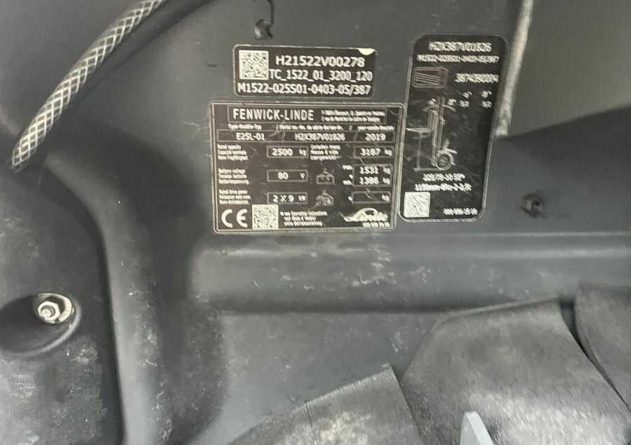 Linde E25L-01 - Электропогрузчик: фото 4 Linde E25L-01 - Электропогрузчик: фото 4