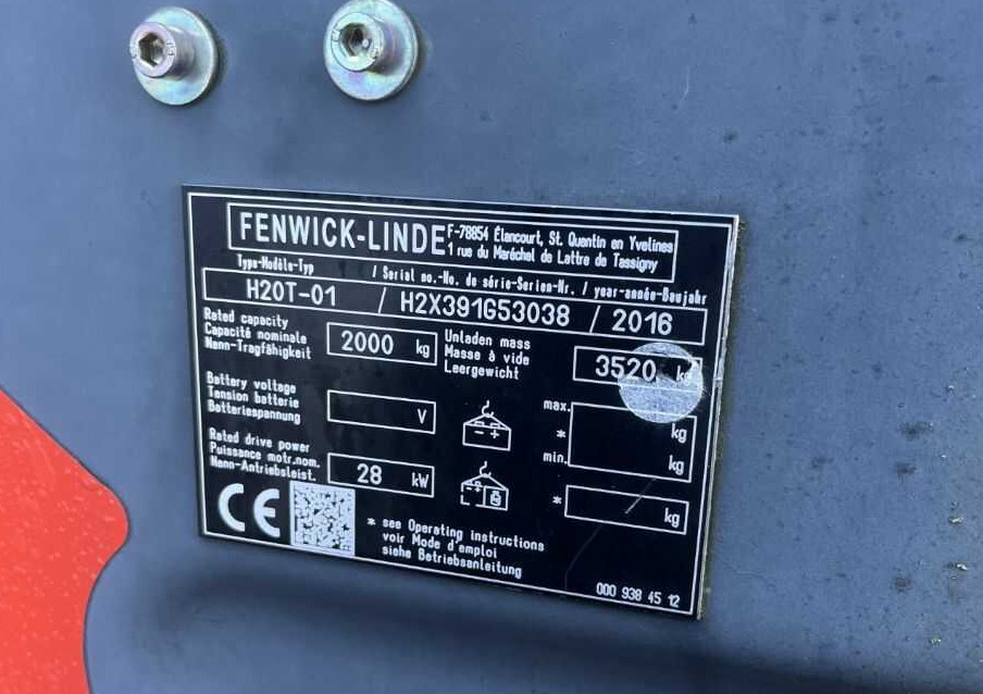 Linde H20T-01 - Газовый погрузчик: фото 4 Linde H20T-01 - Газовый погрузчик: фото 4