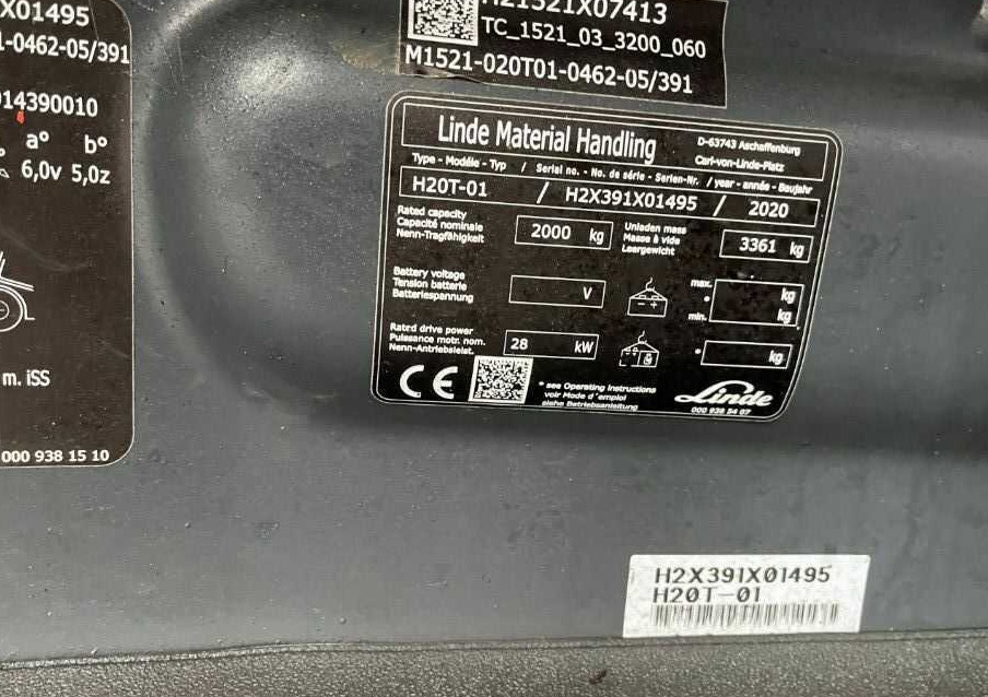 Linde H20T-01 - Газовый погрузчик: фото 4 Linde H20T-01 - Газовый погрузчик: фото 4