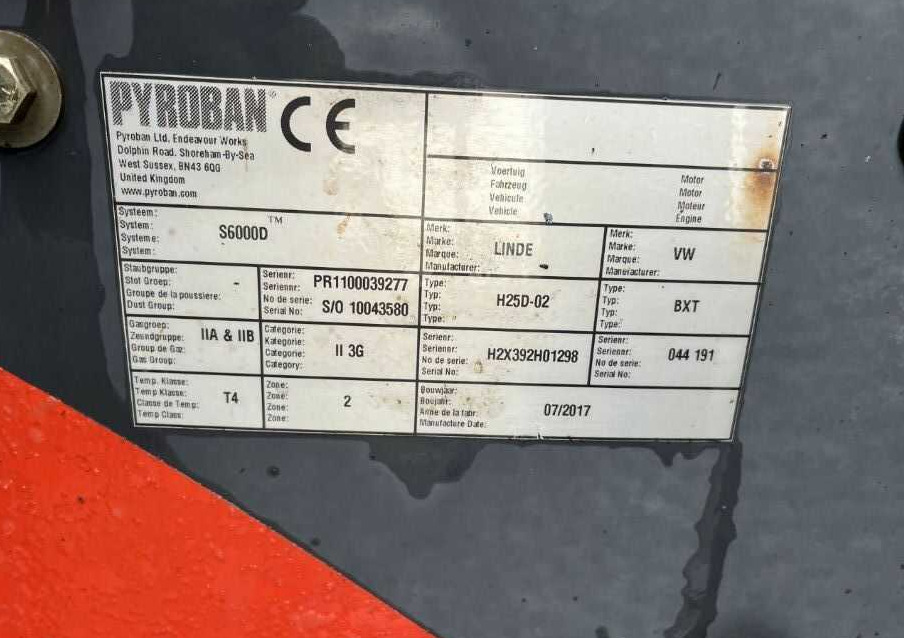 Linde H25D-02 - Дизельный погрузчик: фото 5 Linde H25D-02 - Дизельный погрузчик: фото 5