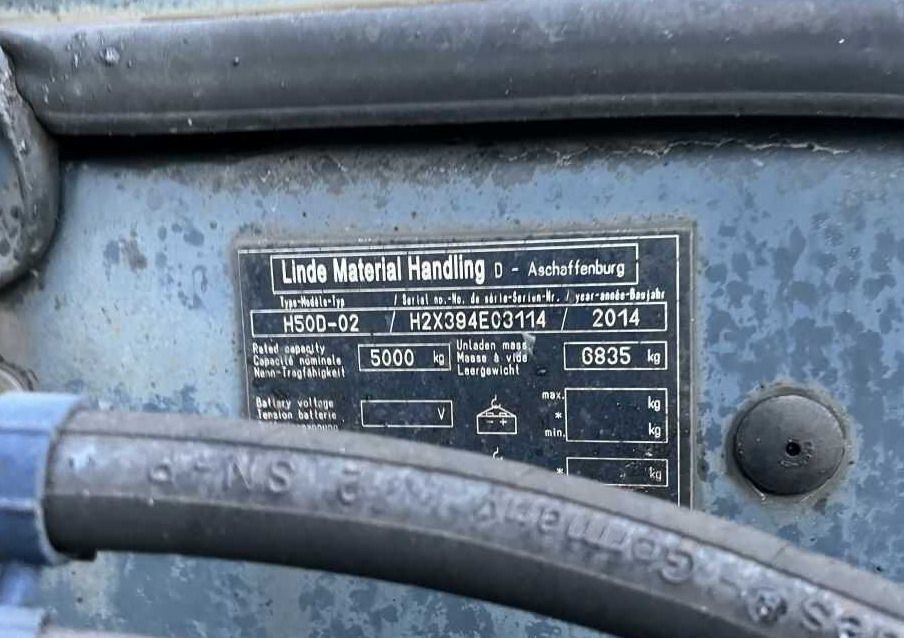 Linde H50D-02 - Дизельный погрузчик: фото 5 Linde H50D-02 - Дизельный погрузчик: фото 5