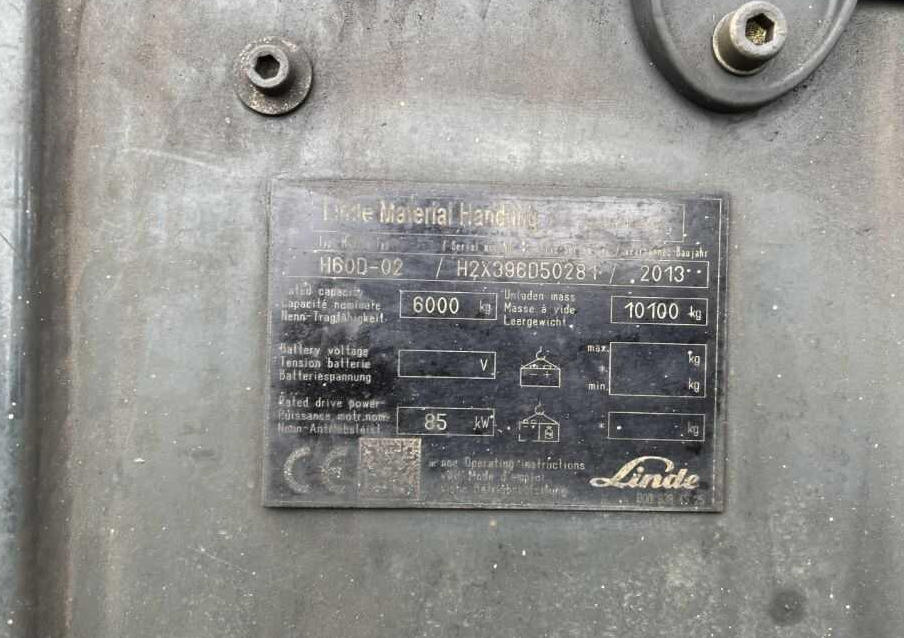 Linde H60D-02 - Дизельный погрузчик: фото 5 Linde H60D-02 - Дизельный погрузчик: фото 5