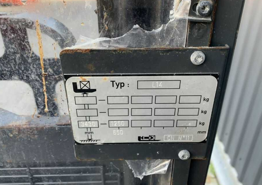 Linde L14 - Штабелер: фото 5 Linde L14 - Штабелер: фото 5