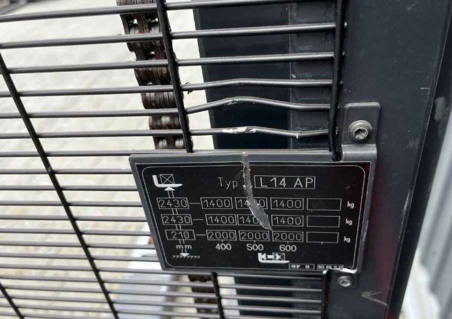 Linde L14LAP - Штабелер: фото 5 Linde L14LAP - Штабелер: фото 5