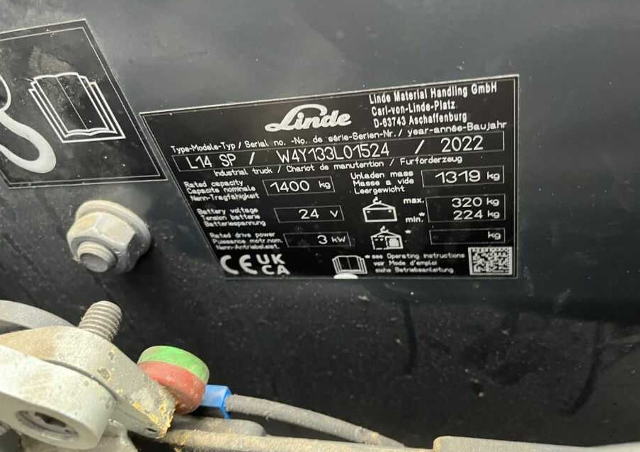 Linde L14SP - Штабелер: фото 4 Linde L14SP - Штабелер: фото 4