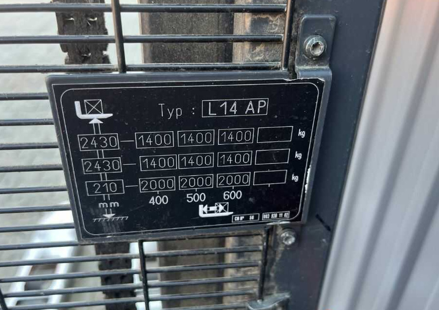 Linde L14lAP - Штабелер: фото 5 Linde L14lAP - Штабелер: фото 5