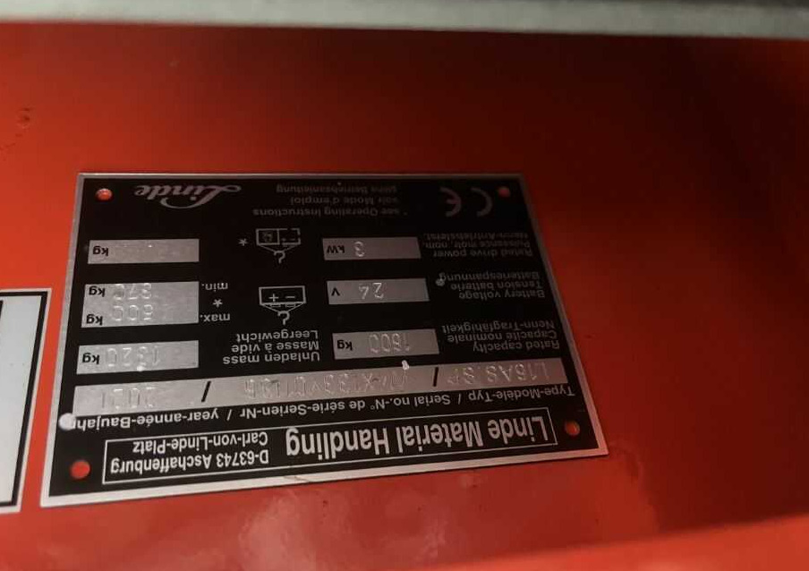 Linde L16ASSP - Штабелер: фото 4 Linde L16ASSP - Штабелер: фото 4