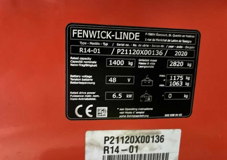 Linde R14-01 - Ричтрак: фото 4 Linde R14-01 - Ричтрак: фото 4