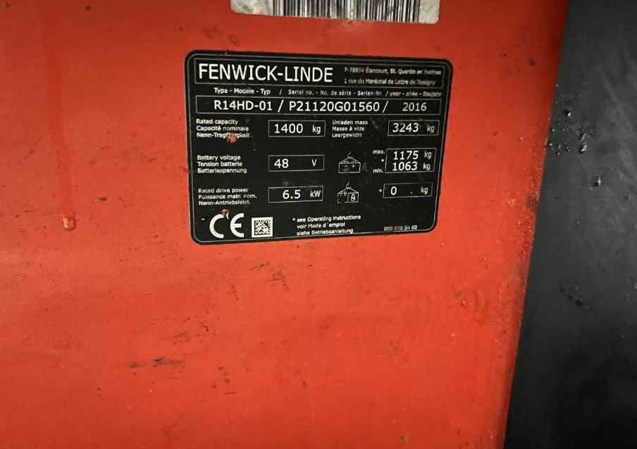 Linde R14HD-01 - Ричтрак: фото 4 Linde R14HD-01 - Ричтрак: фото 4