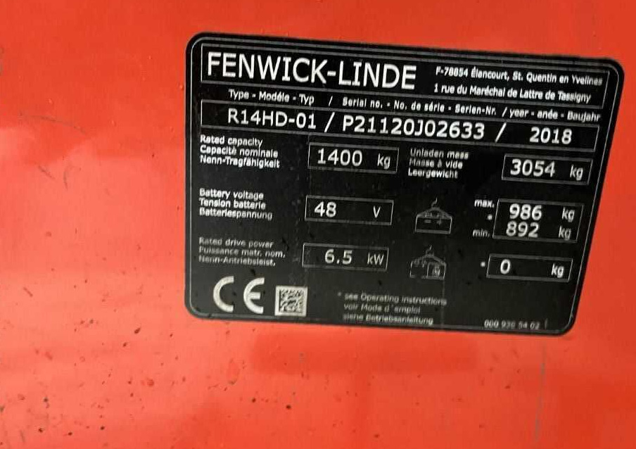 Linde R14HD-01 - Ричтрак: фото 4 Linde R14HD-01 - Ричтрак: фото 4