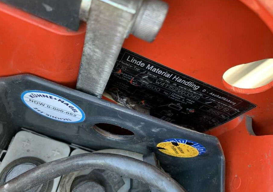Linde T16 - Тележка: фото 4 Linde T16 - Тележка: фото 4