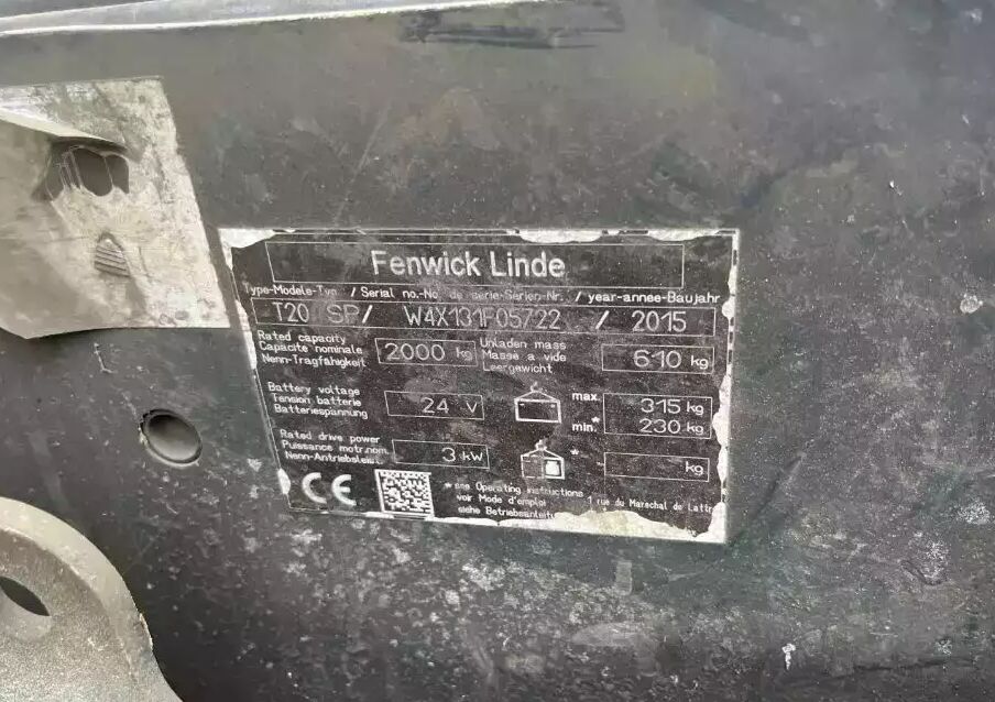 Linde T20SP - Тележка: фото 4 Linde T20SP - Тележка: фото 4