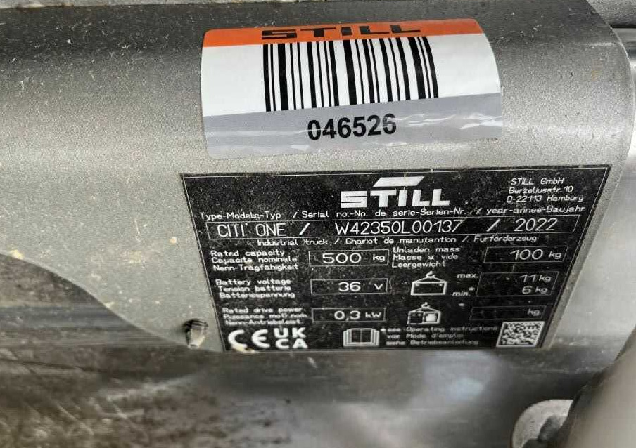 Still Citione - Тележка: фото 4 Still Citione - Тележка: фото 4