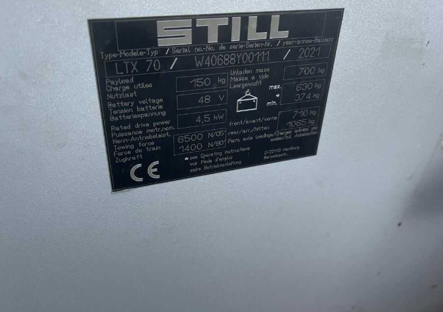 Still LTX70 - Складской тягач: фото 4 Still LTX70 - Складской тягач: фото 4