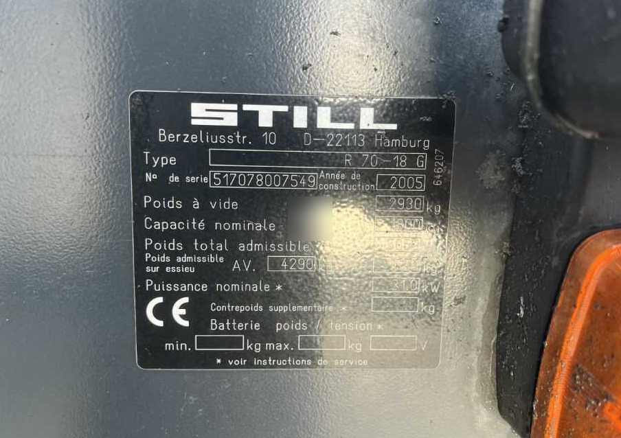 Still R70-16T - Газовый погрузчик: фото 4 Still R70-16T - Газовый погрузчик: фото 4