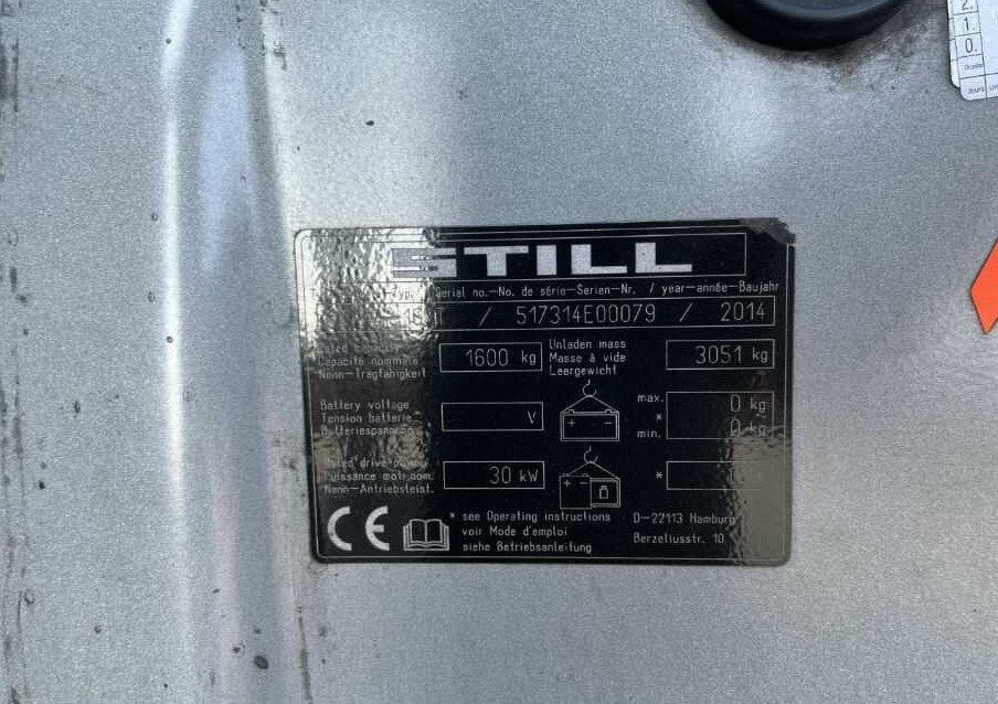 Still RX70-16T - Газовый погрузчик: фото 4 Still RX70-16T - Газовый погрузчик: фото 4