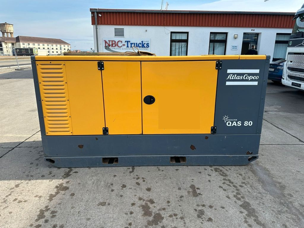 Atlas Copco ATLAS COPCO * QAS80 * 2008 * 1960 KG * TOP * - Электрогенератор: фото 1 Atlas Copco ATLAS COPCO * QAS80 * 2008 * 1960 KG * TOP * - Электрогенератор: фото 1