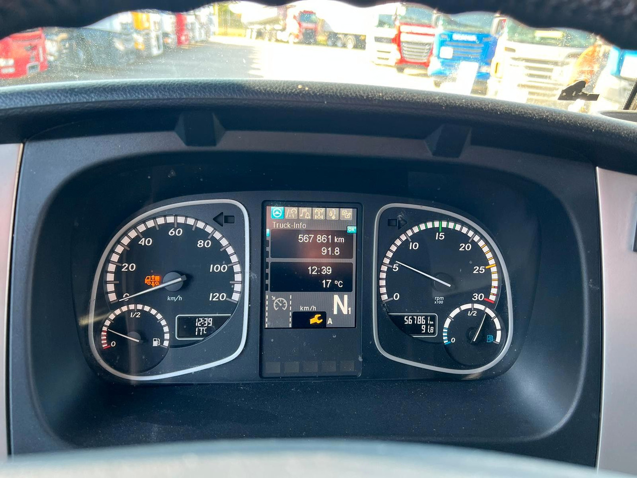Грузовик с закрытым кузовом Mercedes-Benz ATEGO 1530 * SCHLAFKABINE * STANDKLIMA*LBW 2 TON: фото 15