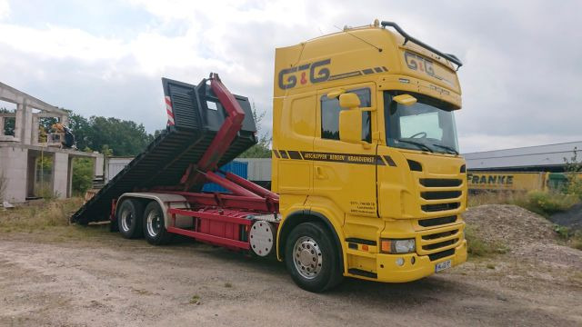 Scania R 730 Abroller voll Luft - Крюковой мультилифт: фото 4 Scania R 730 Abroller voll Luft - Крюковой мультилифт: фото 4