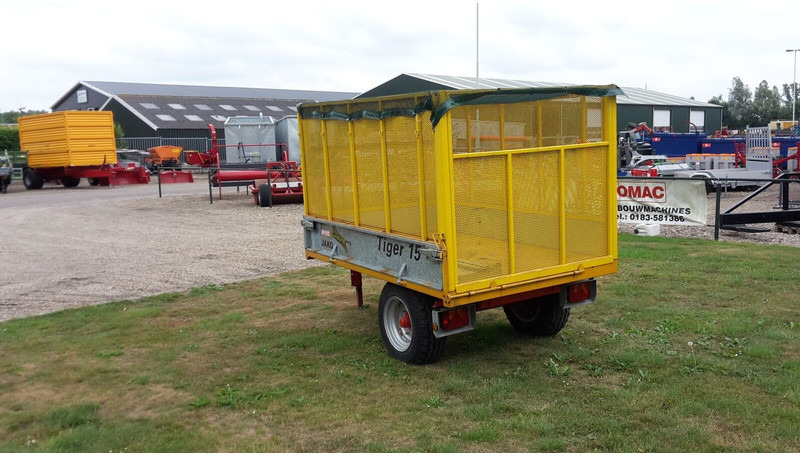Jako tiger 15 met snipperopbouw - Самосвальный прицеп: фото 3 Jako tiger 15 met snipperopbouw - Самосвальный прицеп: фото 3