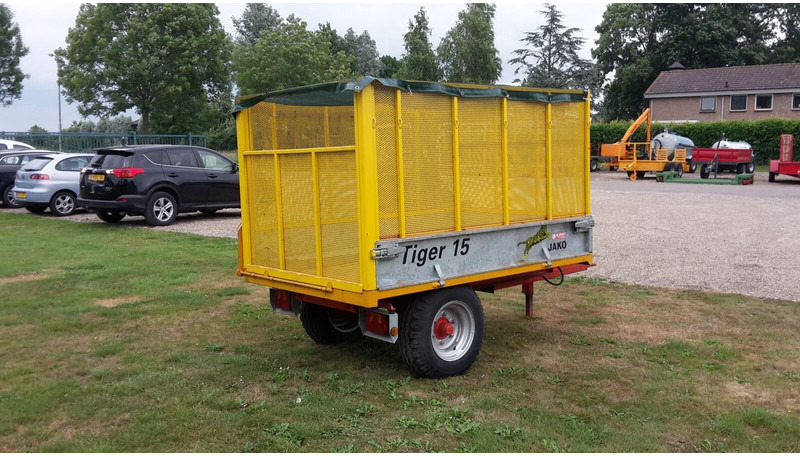 Jako tiger 15 met snipperopbouw - Самосвальный прицеп: фото 5 Jako tiger 15 met snipperopbouw - Самосвальный прицеп: фото 5