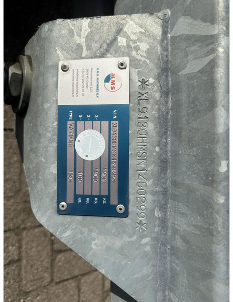 Прицеп мультилифт/ Бункеровоз Kabelhaspelwagen Variant 130 - Gebruikt: фото 7