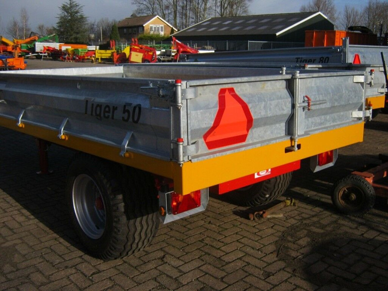 Jako Tiger kippers enkele as - Прицеп: фото 2 Jako Tiger kippers enkele as - Прицеп: фото 2