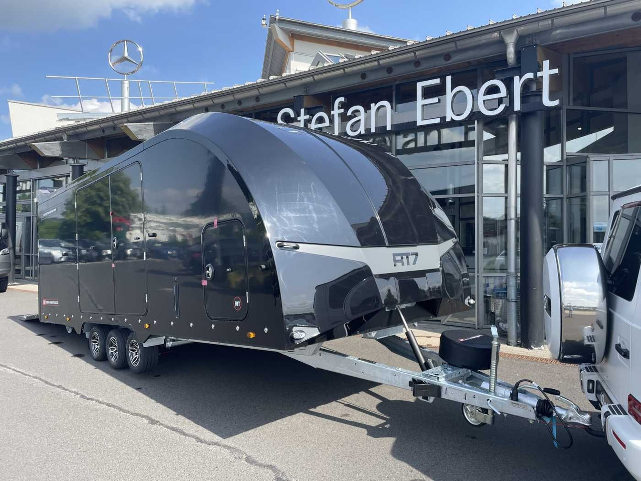 Brian James Race Transporter 7 / 6,16 m 3.500 kg - Прицеп-автовоз: фото 5 Brian James Race Transporter 7 / 6,16 m 3.500 kg - Прицеп-автовоз: фото 5