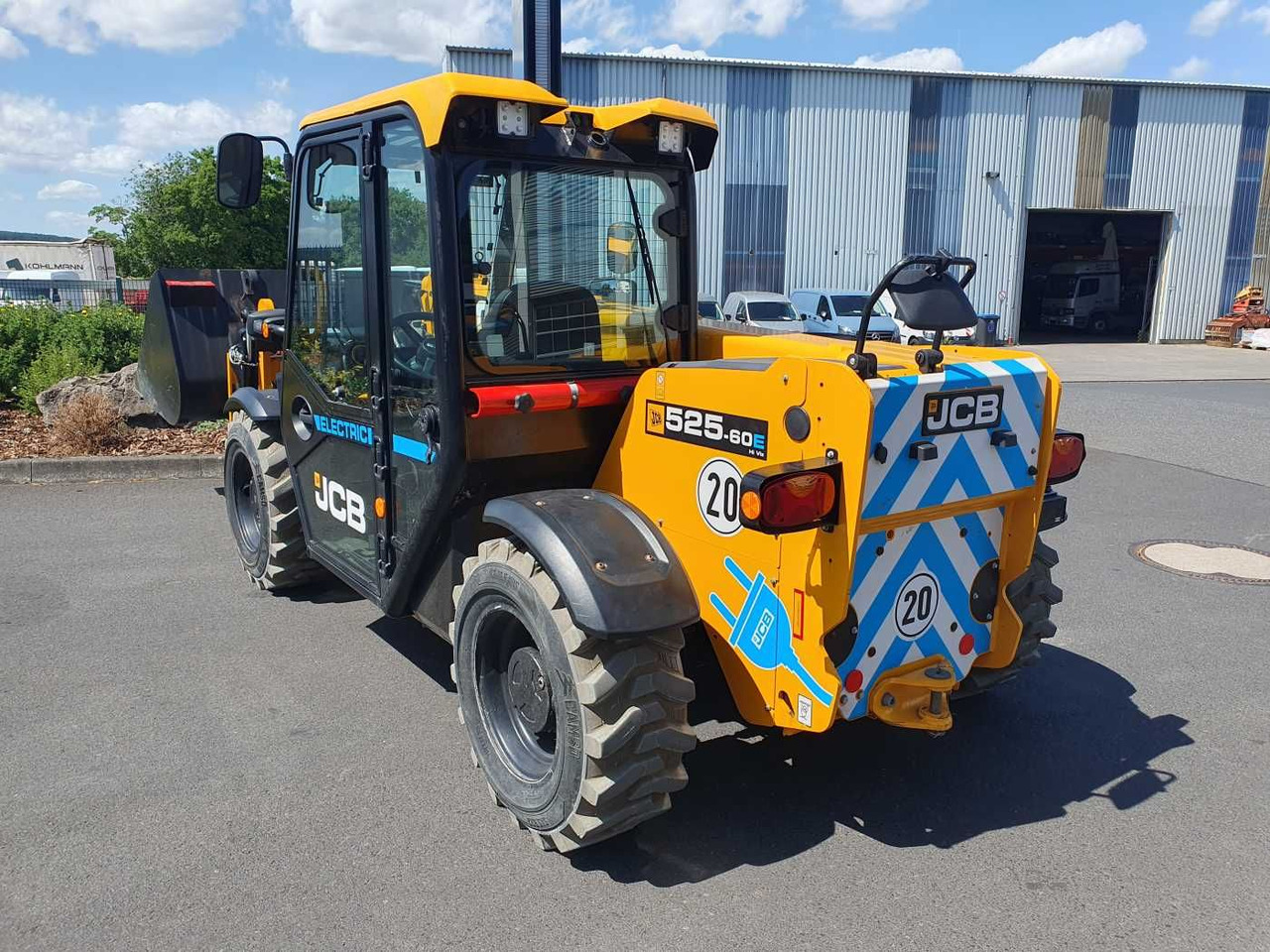 JCB 525-60E / Elektro / 2022 / nur 176h / Gabel - Телескопический погрузчик: фото 5 JCB 525-60E / Elektro / 2022 / nur 176h / Gabel - Телескопический погрузчик: фото 5