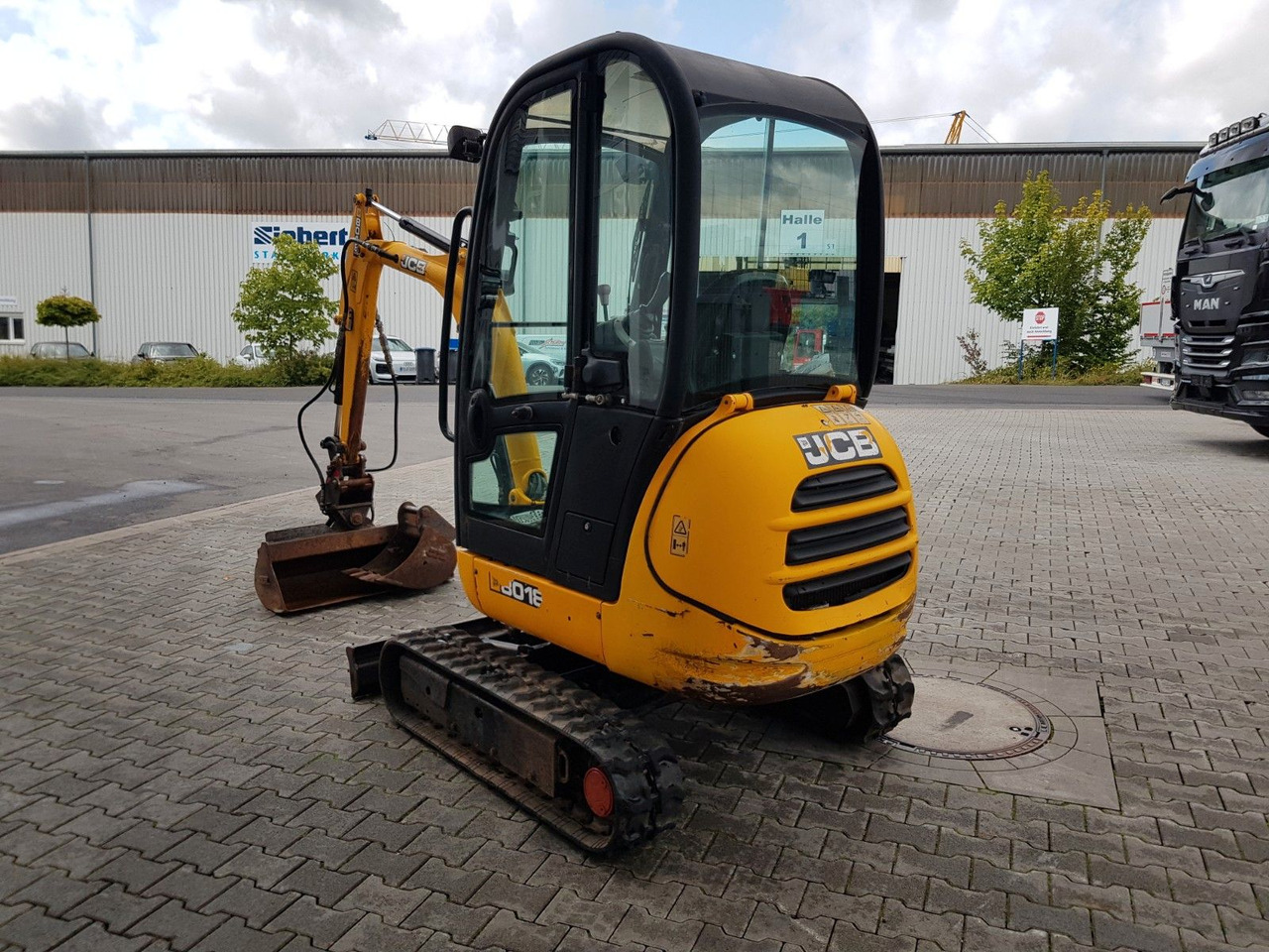 JCB 8018 / 3.420h / hydrl. Grabenräumer / Tieflöffel - Мини-экскаватор: фото 5 JCB 8018 / 3.420h / hydrl. Grabenräumer / Tieflöffel - Мини-экскаватор: фото 5