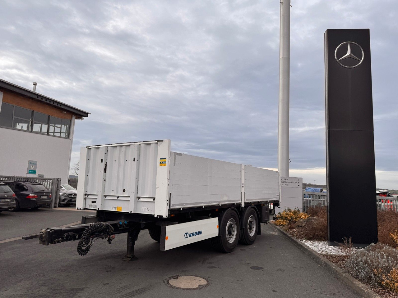 Krone ZZ 6.520mm BPW-Achsen 50er Öse - Прицеп бортовой/ Платформа: фото 3 Krone ZZ 6.520mm BPW-Achsen 50er Öse - Прицеп бортовой/ Платформа: фото 3