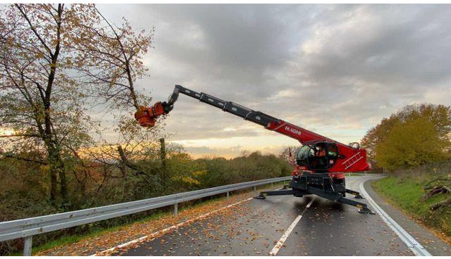 MAGNI RTH 6.30 SH / Fällkran / Westtech CS750 - Телескопический погрузчик: фото 4 MAGNI RTH 6.30 SH / Fällkran / Westtech CS750 - Телескопический погрузчик: фото 4