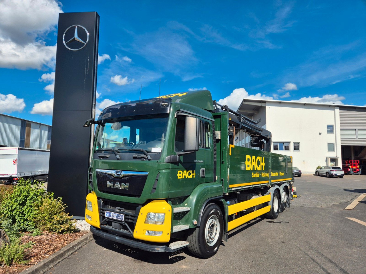 MAN TGS 26.420 6x2-4 LL Hiab 177K PRO 2 Stück - Грузовик бортовой/ Платформа: фото 2 MAN TGS 26.420 6x2-4 LL Hiab 177K PRO 2 Stück - Грузовик бортовой/ Платформа: фото 2