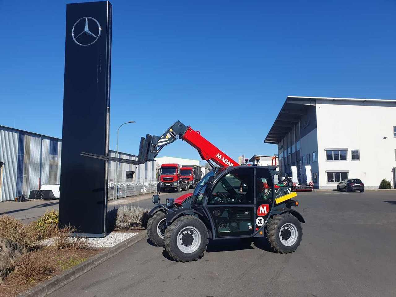 Magni TH 3.6-D5/D / 3to - 5,8m / 75PS - Колёсный погрузчик: фото 2 Magni TH 3.6-D5/D / 3to - 5,8m / 75PS - Колёсный погрузчик: фото 2