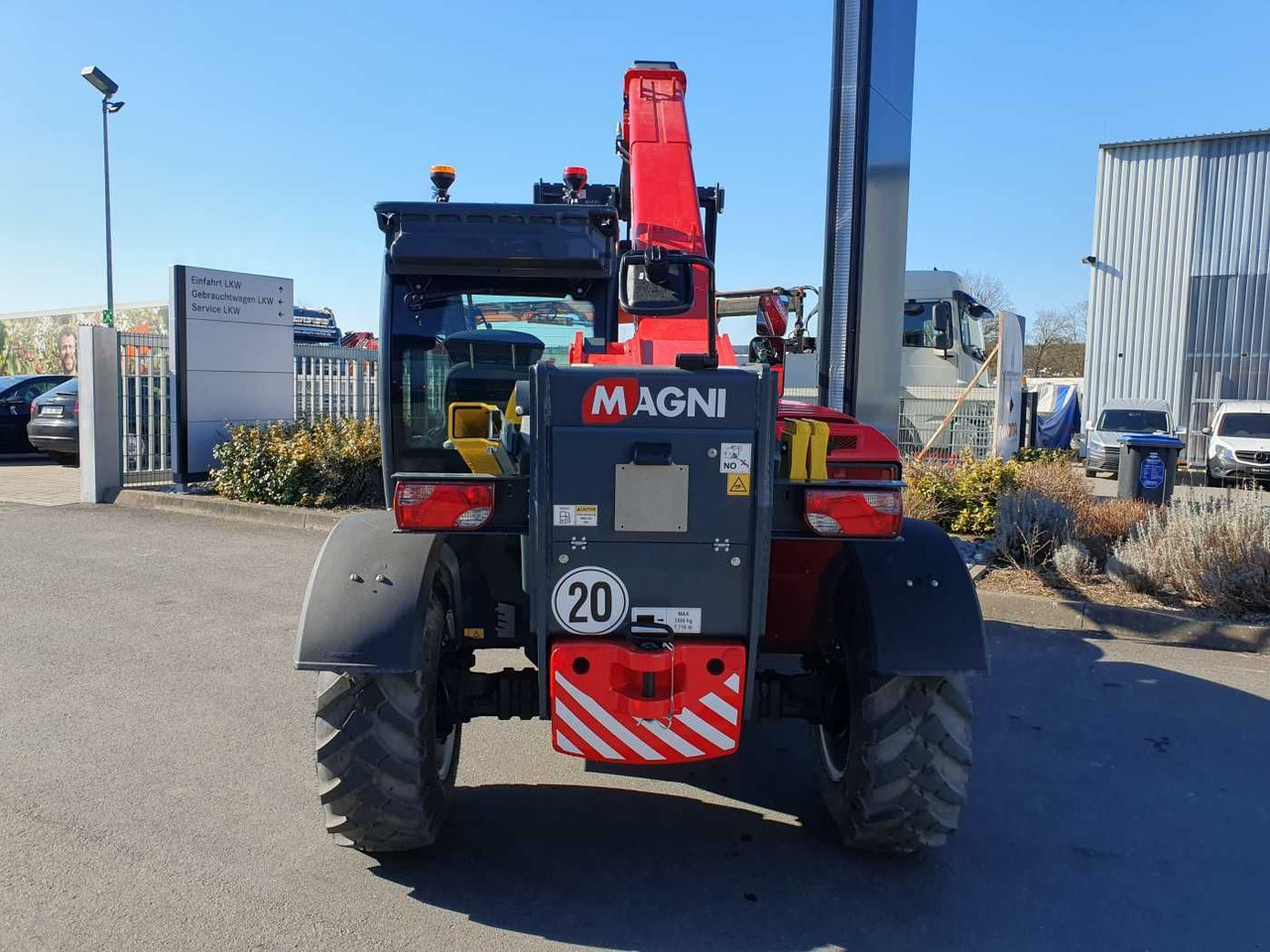 Magni TH 3.6-D5/D / 3to - 5,8m / 75PS - Колёсный погрузчик: фото 5 Magni TH 3.6-D5/D / 3to - 5,8m / 75PS - Колёсный погрузчик: фото 5