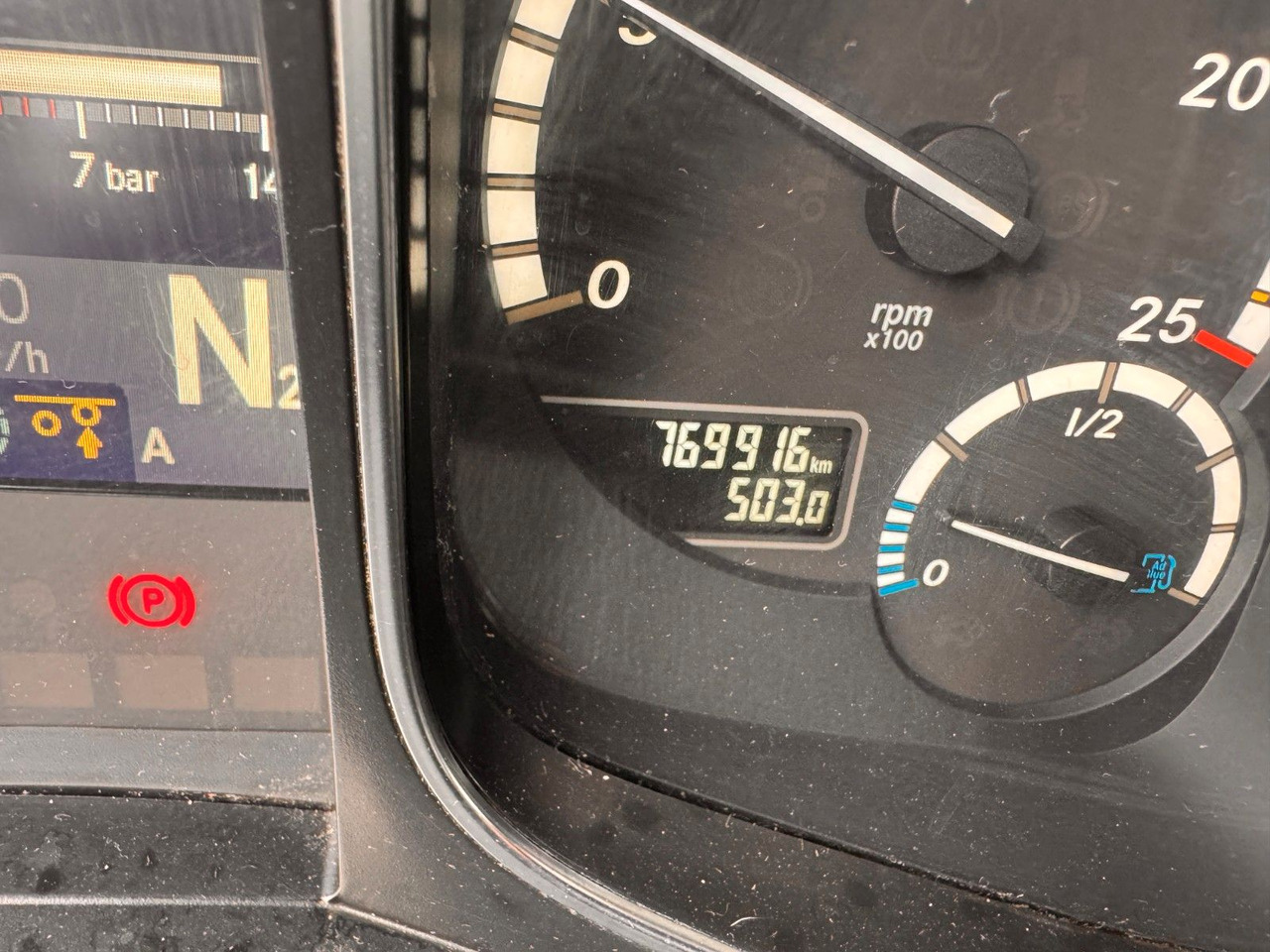 Тентованный грузовик Mercedes-Benz Actros 2542 LnR 6x2 Retarder Standklima: фото 18