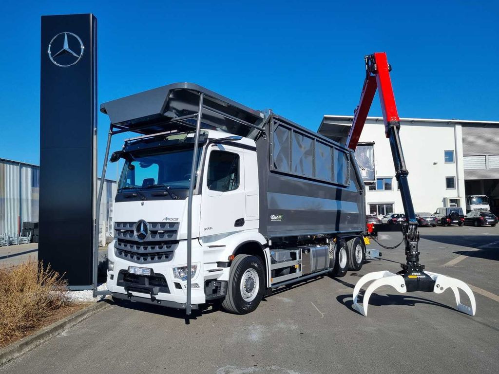 Новый Лесовоз, Автоманипулятор Mercedes-Benz Arocs 2751L HAD + Q170L (11,5m!) -EBERT-Fäll-LKW: фото 10