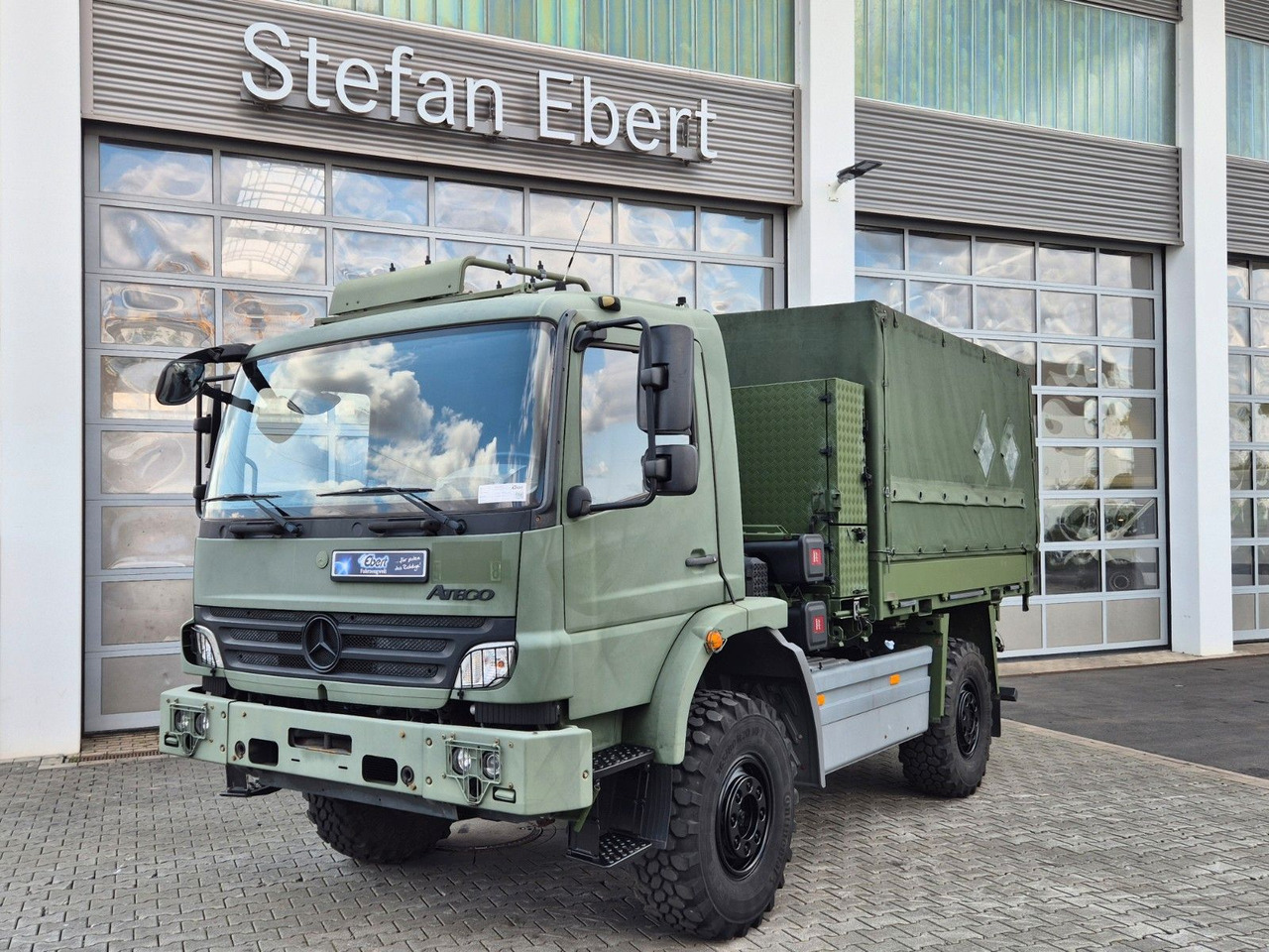 Mercedes-Benz Atego 1018 A 4x4 Singlebereifung 7 Stück vorh. - Тентованный грузовик: фото 2 Mercedes-Benz Atego 1018 A 4x4 Singlebereifung 7 Stück vorh. - Тентованный грузовик: фото 2