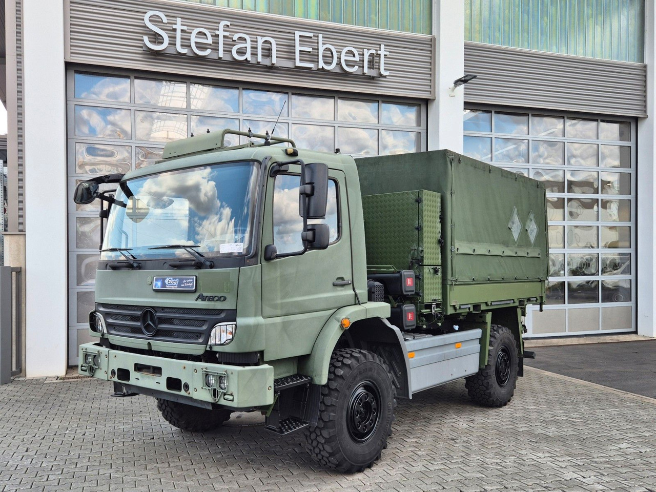 Mercedes-Benz Atego 1018 A 4x4 Singlebereifung 7 Stück vorh. - Тентованный грузовик: фото 1 Mercedes-Benz Atego 1018 A 4x4 Singlebereifung 7 Stück vorh. - Тентованный грузовик: фото 1