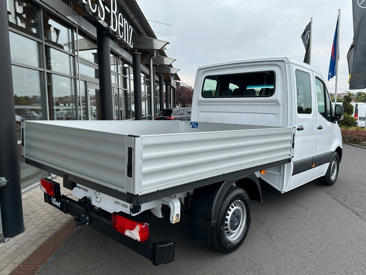 Mercedes-Benz Sprinter 317 CDI 3665 9G DoKa AHK Klima - Тентованный фургон, Грузопассажирский фургон: фото 4 Mercedes-Benz Sprinter 317 CDI 3665 9G DoKa AHK Klima - Тентованный фургон, Грузопассажирский фургон: фото 4
