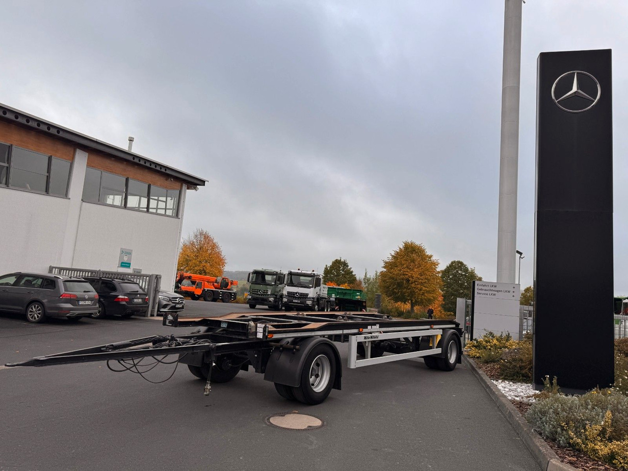 Müller-Mitteltal RA-T 18,0 Containerfahrgestell - Шасси прицеп: фото 2 Müller-Mitteltal RA-T 18,0 Containerfahrgestell - Шасси прицеп: фото 2