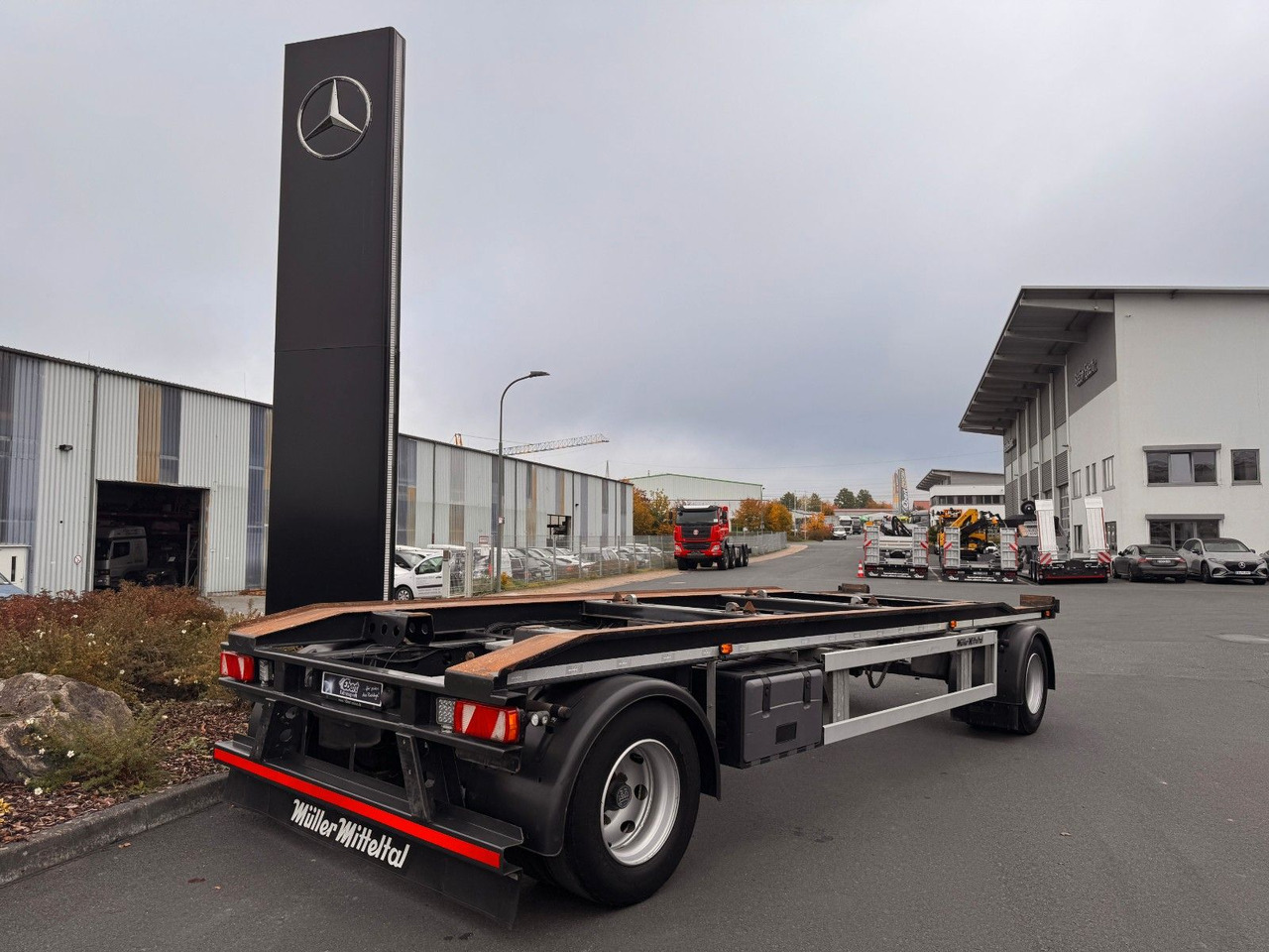 Müller-Mitteltal RA-T 18,0 Containerfahrgestell - Шасси прицеп: фото 1 Müller-Mitteltal RA-T 18,0 Containerfahrgestell - Шасси прицеп: фото 1