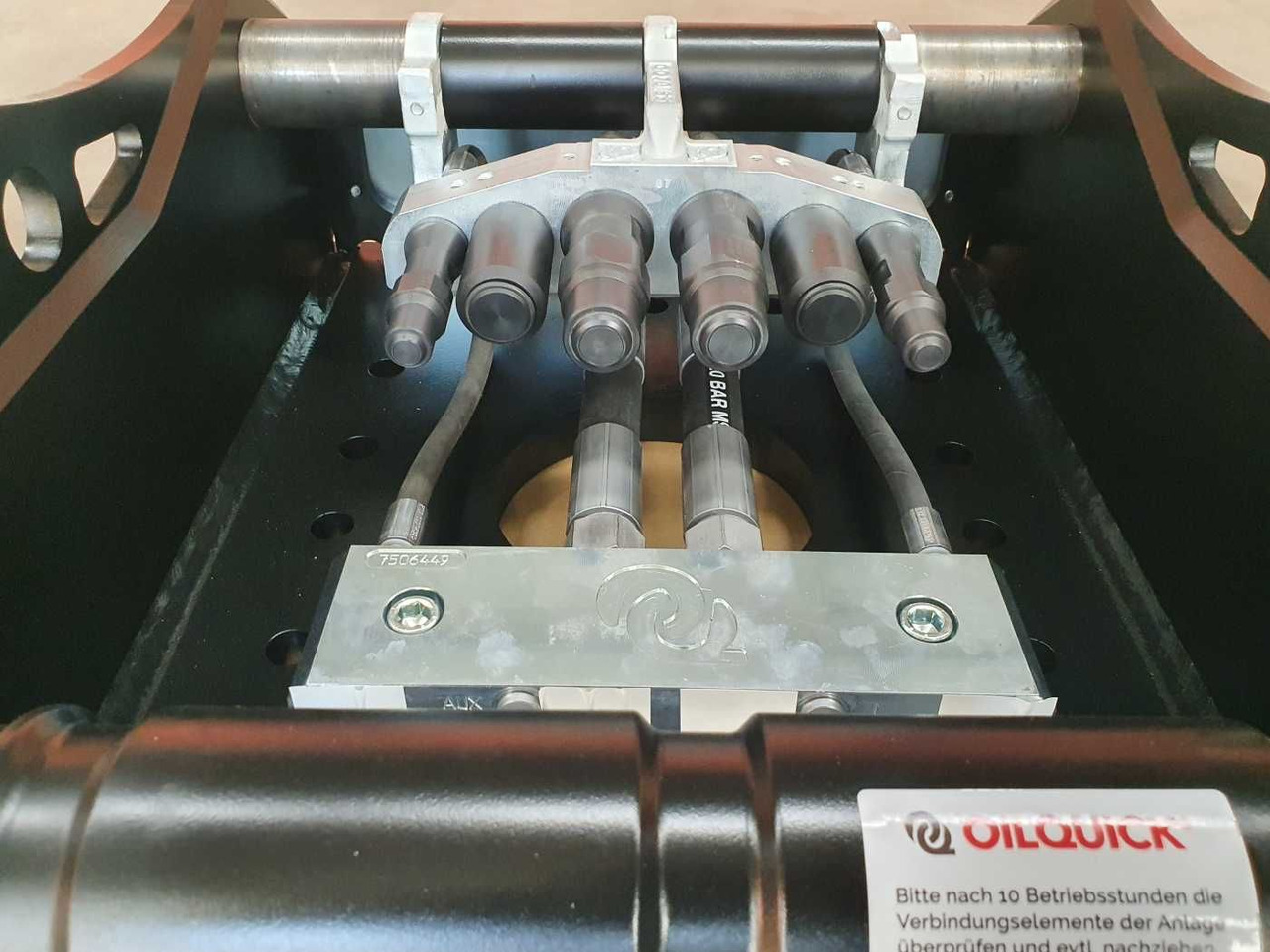 Сцепное устройство OilQuick OQ70/55 Adapterplatte für Westtech NEU: фото 10