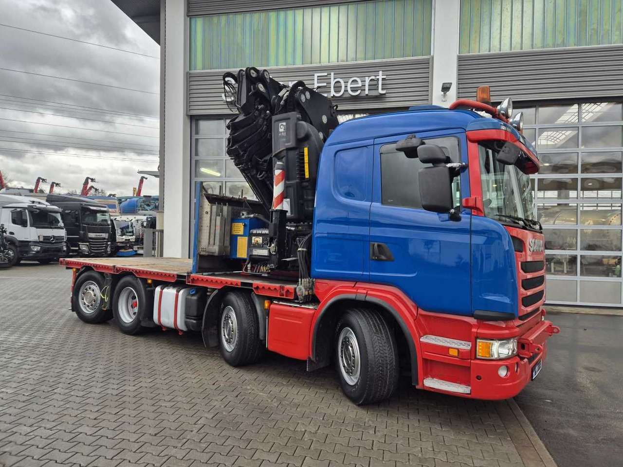 Scania G490 LB8x2*6 HLB Hiab XS 544 HIPRO JIB Winde FB - Грузовик бортовой/ Платформа, Автоманипулятор: фото 3 Scania G490 LB8x2*6 HLB Hiab XS 544 HIPRO JIB Winde FB - Грузовик бортовой/ Платформа, Автоманипулятор: фото 3