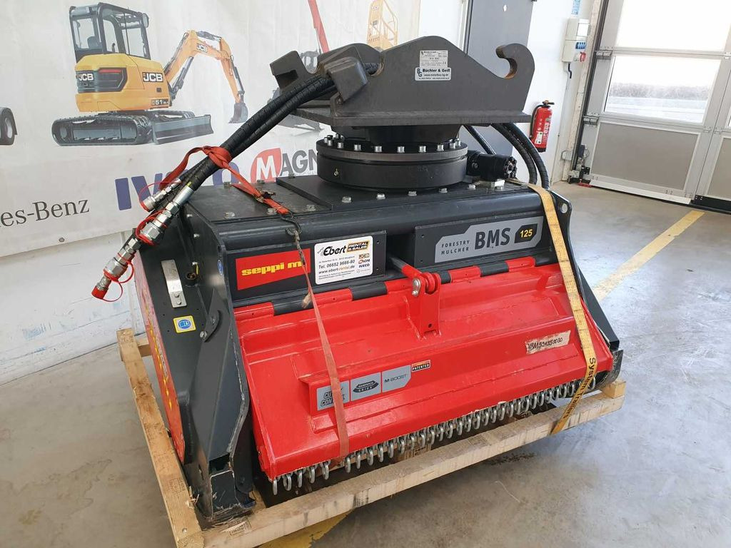 Seppi M. BMS 125 Forstmulcher / Drehmotor / DEMO Seppi M. BMS 125 Forstmulcher / Drehmotor / DEMO - Лесной мульчер: фото 4 Seppi M. BMS 125 Forstmulcher / Drehmotor / DEMO Seppi M. BMS 125 Forstmulcher / Drehmotor / DEMO - Лесной мульчер: фото 4