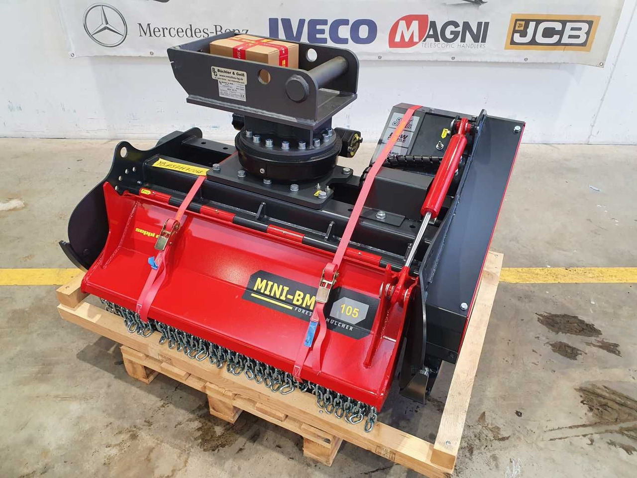 Seppi MINI-BMS 105 Forstmulcher Drehmotor MS08 - Лесной мульчер: фото 2 Seppi MINI-BMS 105 Forstmulcher Drehmotor MS08 - Лесной мульчер: фото 2