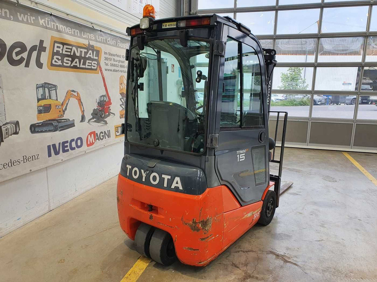 Toyota 8FBET15 / Batterie 07/2023 / HH: 4.3m! / 2.849h - Электропогрузчик: фото 4 Toyota 8FBET15 / Batterie 07/2023 / HH: 4.3m! / 2.849h - Электропогрузчик: фото 4