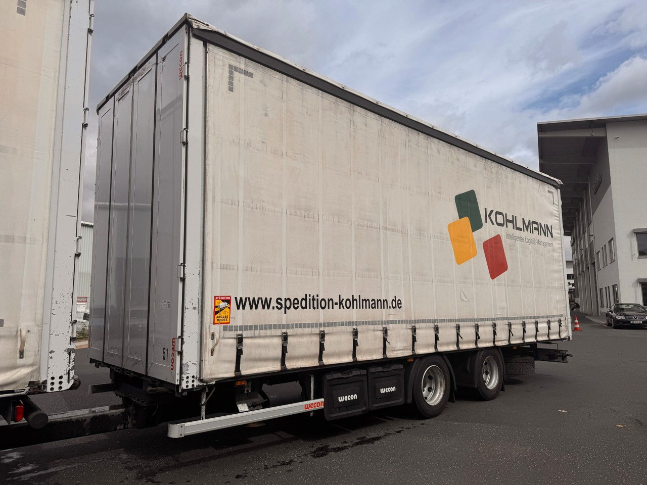 Wecon APZ 218 - Тентованный прицеп: фото 3 Wecon APZ 218 - Тентованный прицеп: фото 3