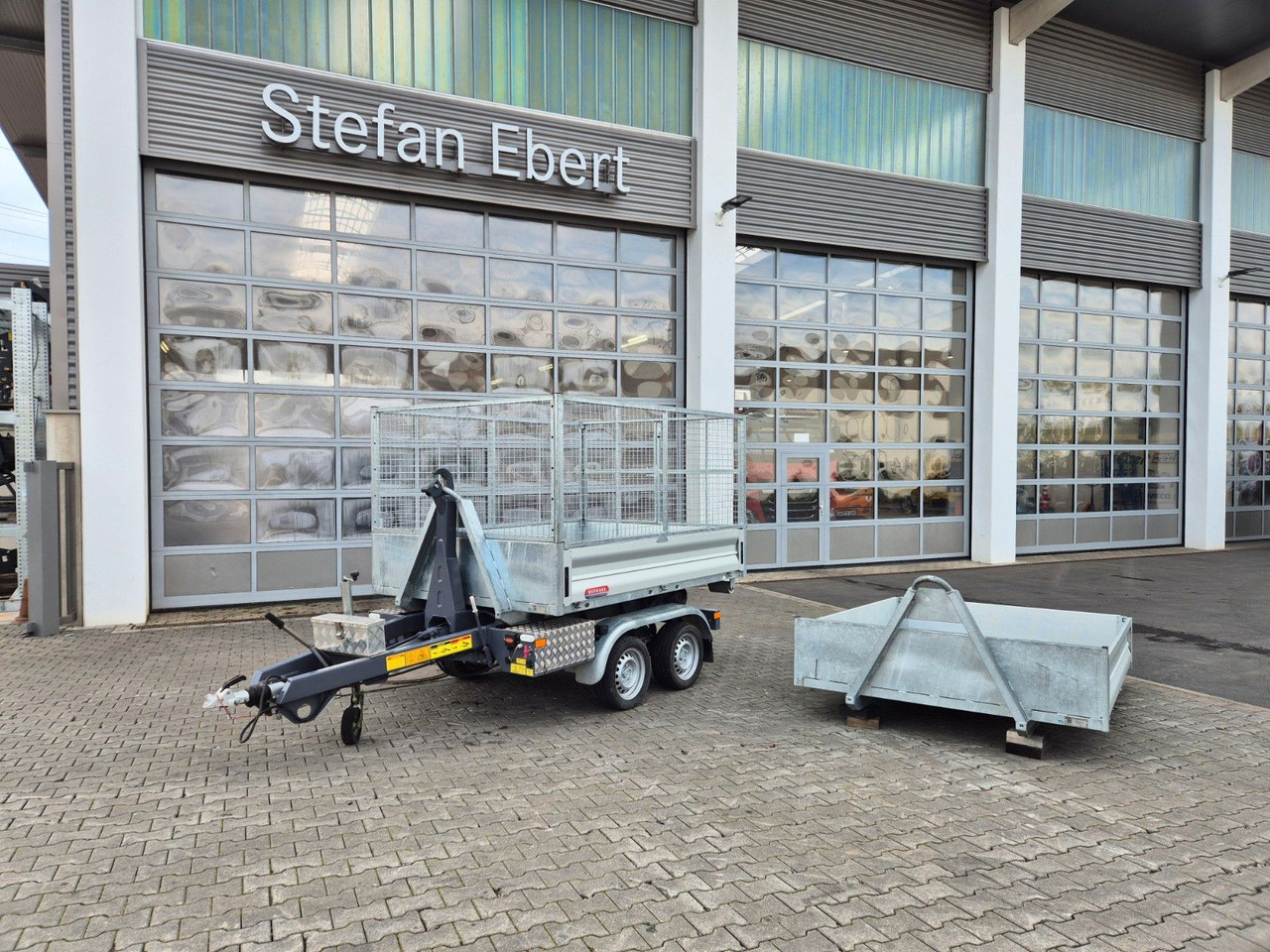 Wörmann Abrollkipper Mulde Gitterbox - Прицеп мультилифт/ Бункеровоз: фото 3 Wörmann Abrollkipper Mulde Gitterbox - Прицеп мультилифт/ Бункеровоз: фото 3