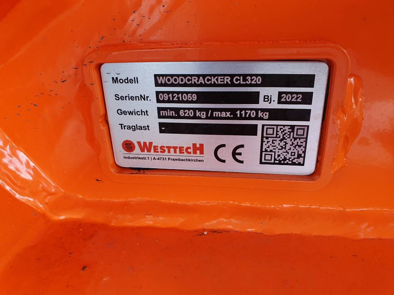 Запчасти для Лесозаготовительной техники Westtech Woodcracker CL320 Fällgreifer 2022 DEMO: фото 15 Запчасти для Лесозаготовительной техники Westtech Woodcracker CL320 Fällgreifer 2022 DEMO: фото 15